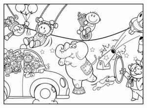 Desenho de Circo Desenho Colorir Imprimir 33