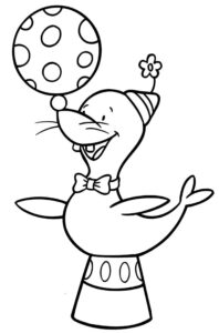 Desenho de Circo Desenho Colorir Imprimir 35