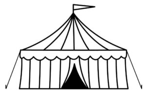 Desenho de Circo Desenho Colorir Imprimir 42