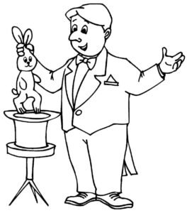 Desenho de Circo Desenho Colorir Imprimir 47