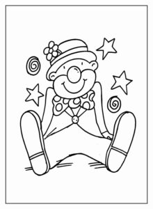 Desenho de Circo Desenho Colorir Imprimir 49