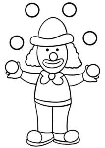 Desenho de Circo Desenho Colorir Imprimir 52