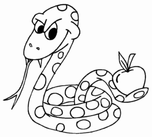 Desenho de Cobra Desenho Colorir Imprimir 15