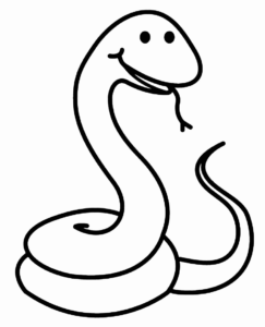 Desenho de Cobra Desenho Colorir Imprimir 33