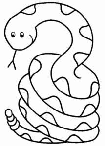 Desenho de Cobra Desenho Colorir Imprimir 49