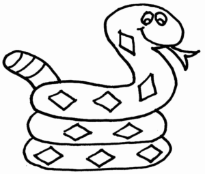 Desenho de Cobra Desenho Colorir Imprimir 50