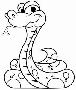 Desenho de Cobra Desenho Colorir Imprimir 59