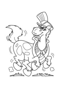 Desenho de Cocorico Desenho Colorir Imprimir 05