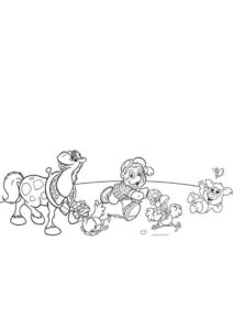 Desenho de Cocorico Desenho Colorir Imprimir 06