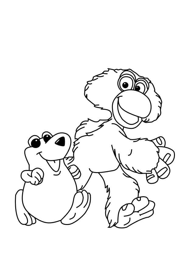 Desenho de Cocorico Desenho Colorir Imprimir 08