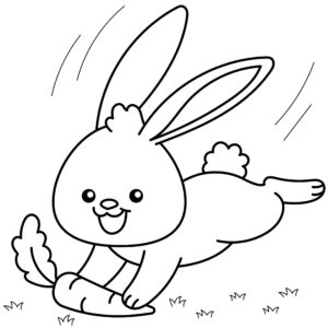 Desenho de Coelhos Desenho Colorir Imprimir 26