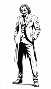 Desenho de Coringa Desenho Colorir Imprimir 08