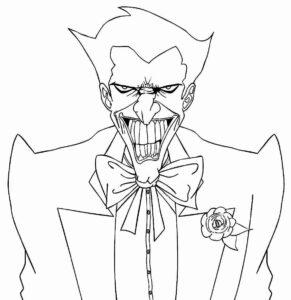 Desenho de Coringa Desenho Colorir Imprimir 37