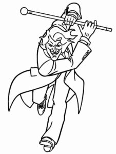 Desenho de Coringa Desenho Colorir Imprimir 39