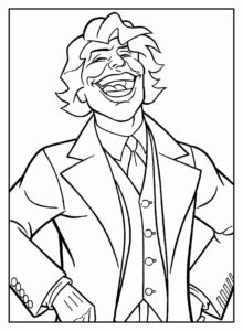 Desenho de Coringa Desenho Colorir Imprimir 40