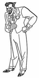 Desenho de Coringa Desenho Colorir Imprimir 43