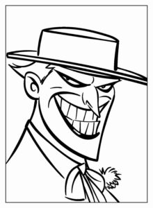 Desenho de Coringa Desenho Colorir Imprimir 44