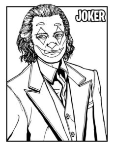 Desenho de Coringa Desenho Colorir Imprimir 49
