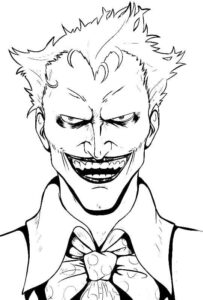 Desenho de Coringa Desenho Colorir Imprimir 71