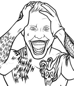 Desenho de Coringa Desenho Colorir Imprimir 72