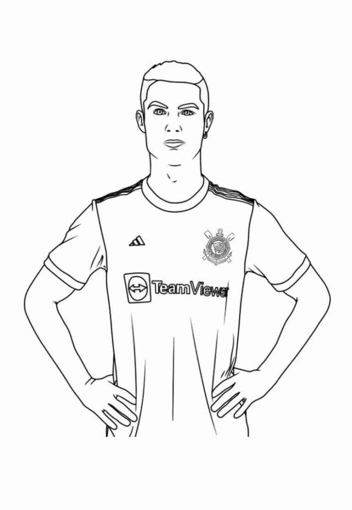 Desenhos do Corinthians para Imprimir e Colorir