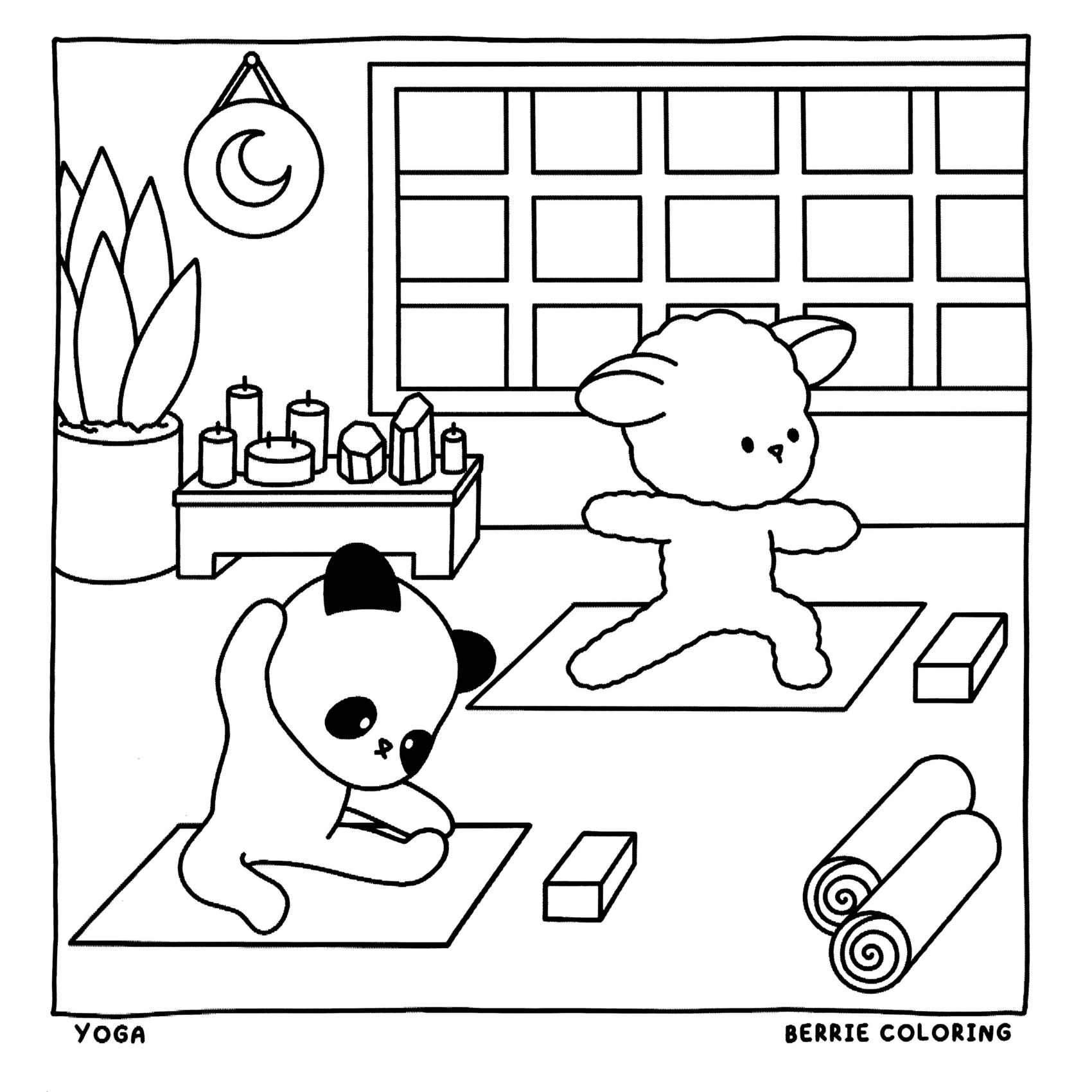 Desenho de Cozy Friends Desenho Colorir Imprimir 011