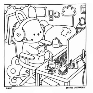 Desenho de Cozy Friends Desenho Colorir Imprimir 012