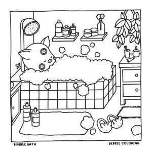 Desenho de Cozy Friends Desenho Colorir Imprimir 017