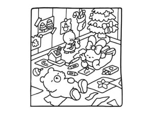 Desenho de Cozy Friends Desenho Colorir Imprimir 051