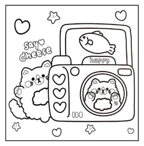 Desenho de Cozy Friends Desenho Colorir Imprimir 063