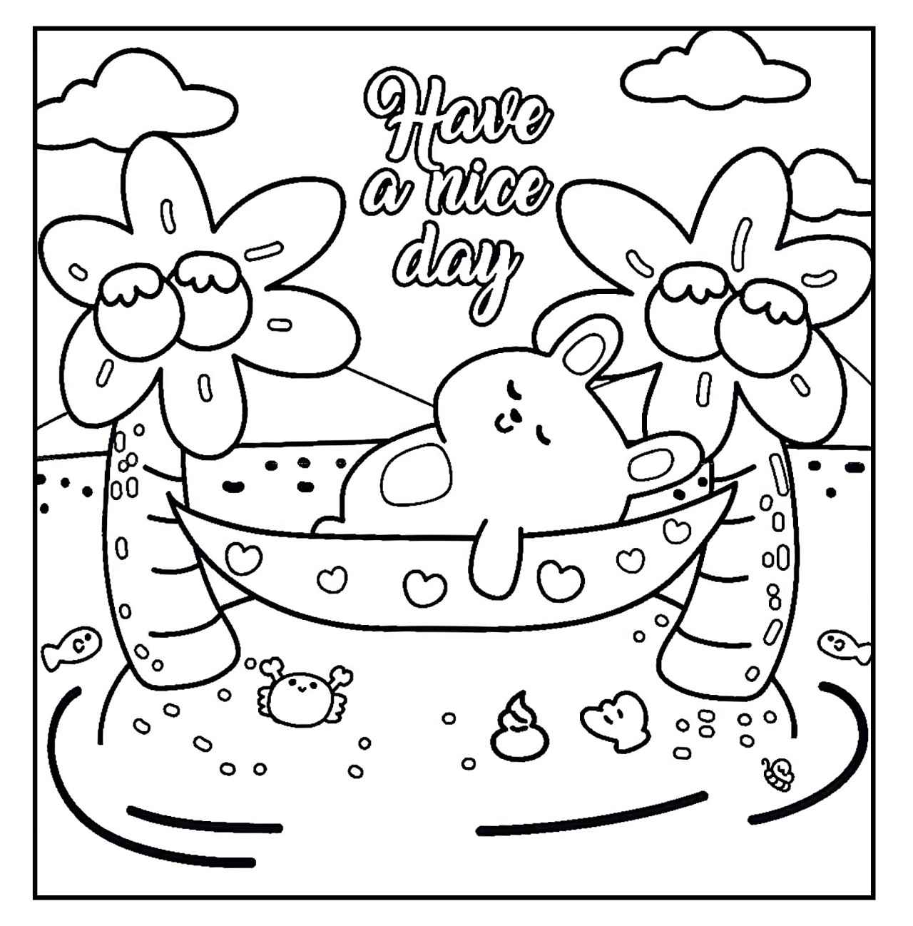 Desenho de Cozy Friends Desenho Colorir Imprimir 071