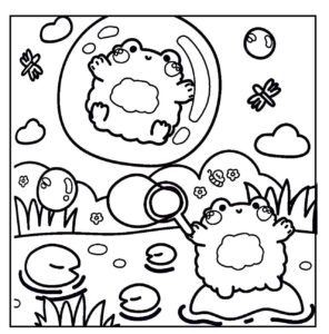 Desenho de Cozy Friends Desenho Colorir Imprimir 073