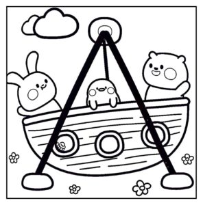 Desenho de Cozy Friends Desenho Colorir Imprimir 092