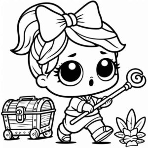 Desenho de Desenho Boneca Lol Surpresa
