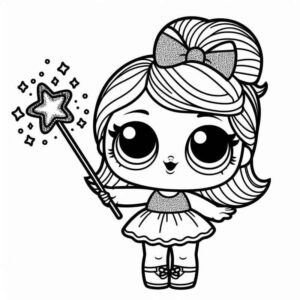 Desenho de Desenho Boneca Lol Surprise 2