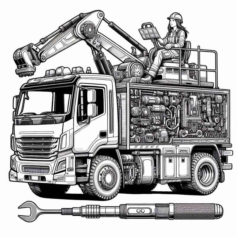 Desenho de Desenho Caminhao Detalhado 28316281 B6cc 4f3b Ab7e B8b29e0f5792