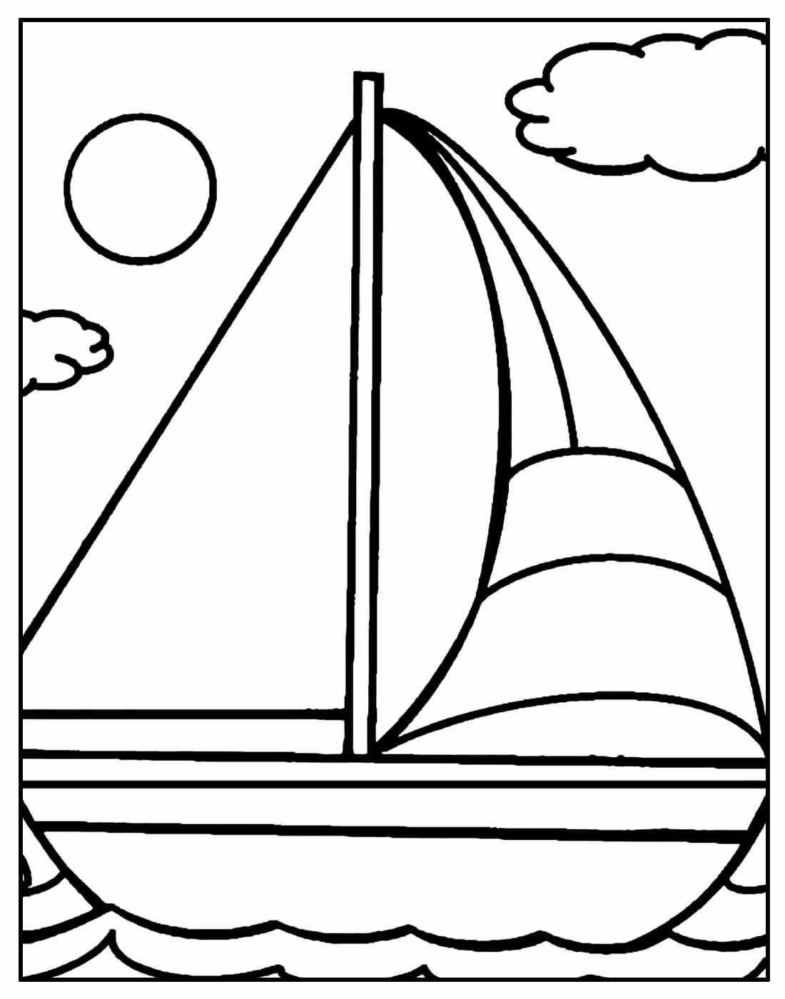 Desenho de Desenho De Barco Para Pintar 3