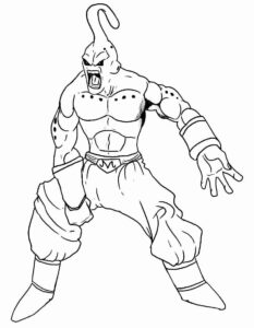 Desenho de Desenho Dragon Ball Z Imprimir Boo