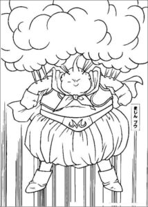 Desenho de Desenho Dragon Ball Z Imprimir Majin Boo