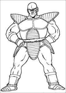 Desenho de Desenho Dragon Ball Z Imprimir Napa