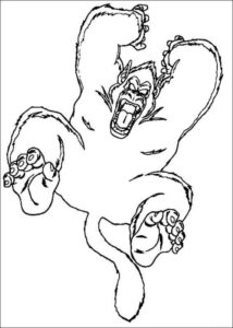 Desenho de Desenho Dragon Ball Z Para Colorir Goku Gozaru