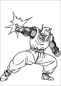 Desenho de Desenho Dragon Ball Z Para Colorir Piccolo Poder