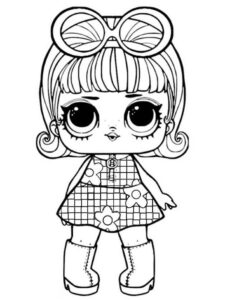 Desenho de Desenho Lol Surprise Para Colorir Fancy