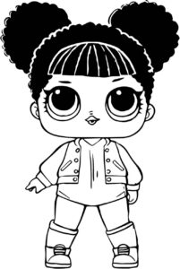 Desenho de Desenho Lol Surprise Para Colorir Hoopsmvp A4