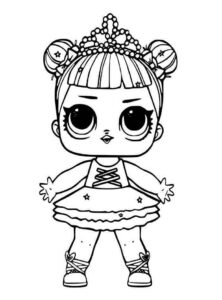 Desenho de Desenho Lol Surprise Para Colorir Paginas