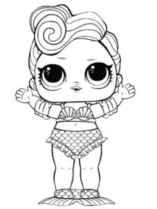 Desenho de Desenho Lol Surprise Para Colorir Radical