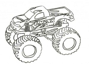 Desenho de Desenho Monster Truck Imprimir 06