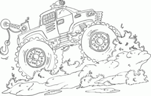 Desenho de Desenho Monster Truck Imprimir 13
