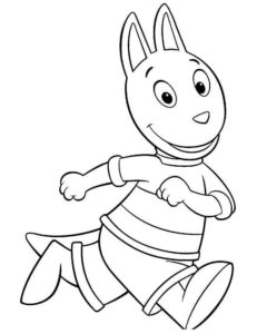 Desenho de Desenhos Backyardigans Austin Para Colorir