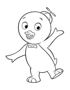 Desenho de Desenhos Backyardigans Pablo Para Colorir
